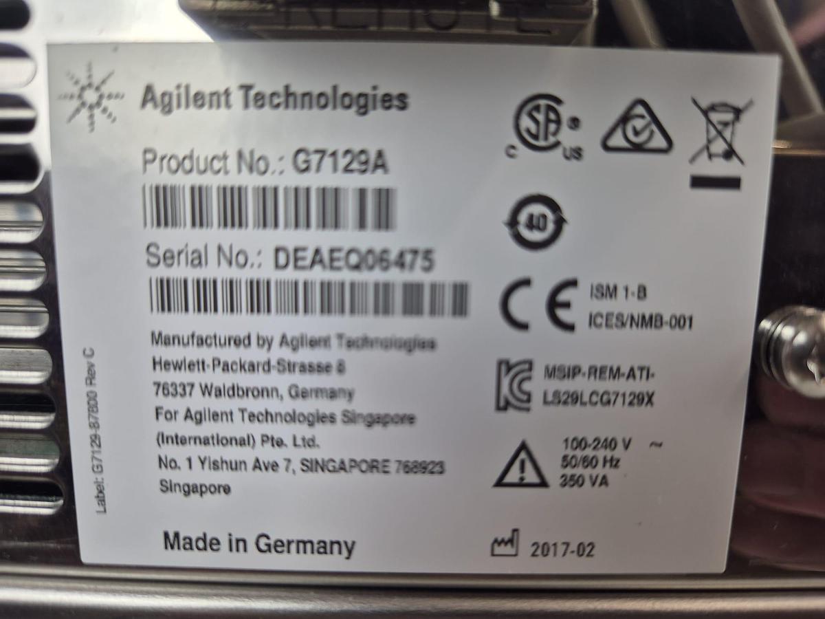 Used Agilent Cary 1260 infinity HPLC system