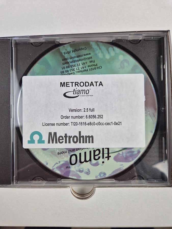 Used Metrohm 852 Tiranda