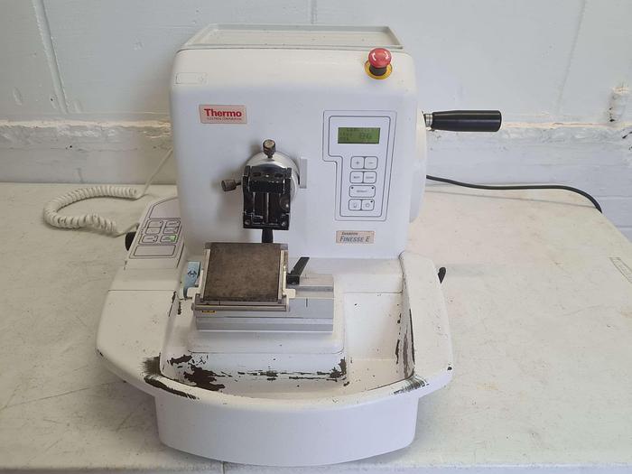 Used Thermo Electron Corporation Shandon Finesse E Microtome
