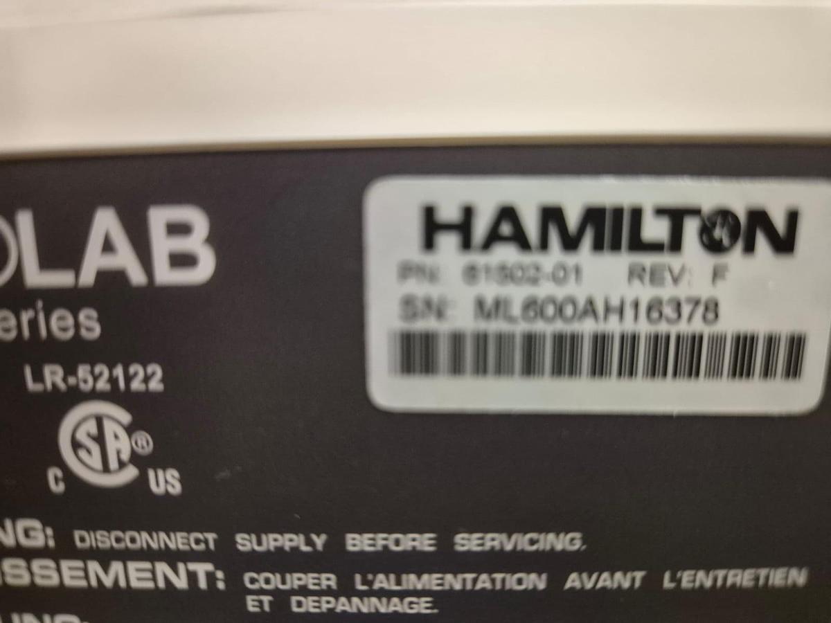 Used Hamilton Microlab 600 Series Dual Syringe Dispenser