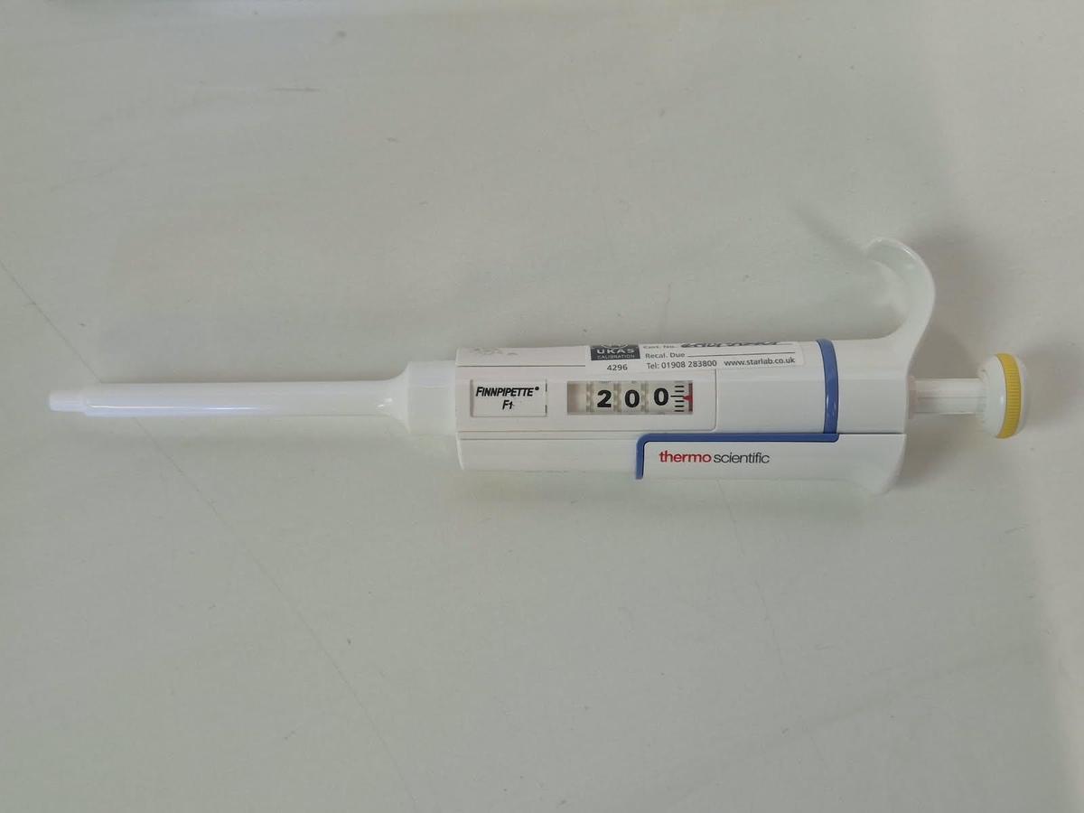 Used Finnpipette F 6 position pipett stand