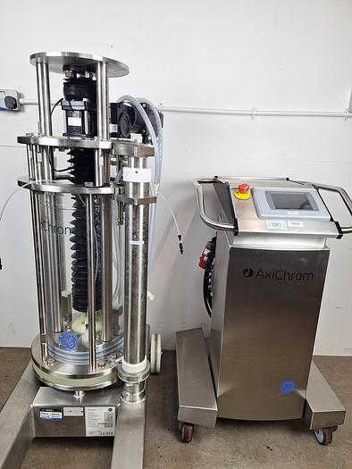Used GE Axichrom Master 300-1000 Control Tower + GE AxiChrom 300/300 mm Chromatography Column