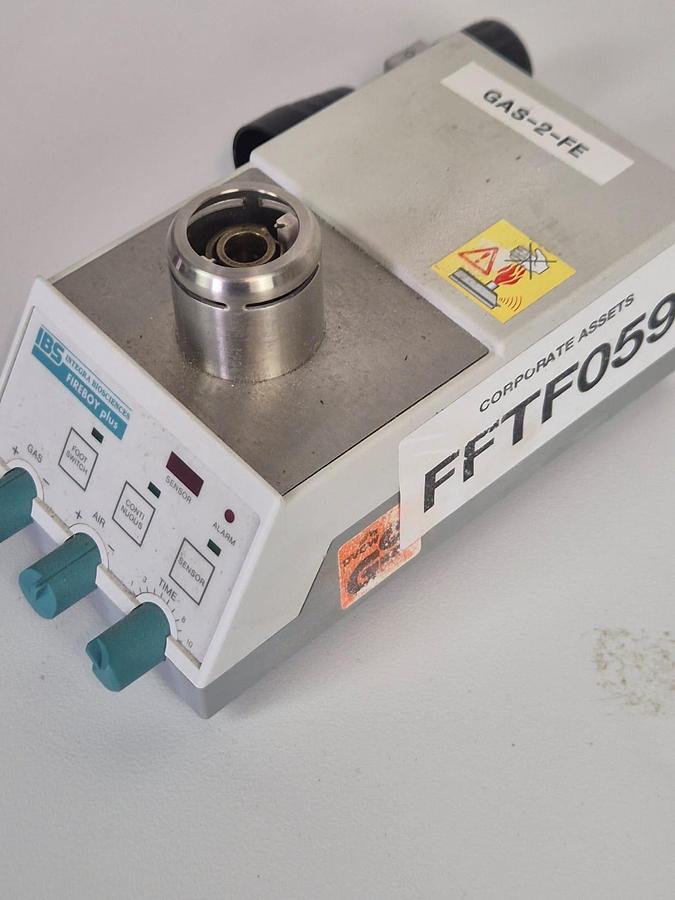 Used Integra Biosciences IBS Fireboy plus Bunsen Burner