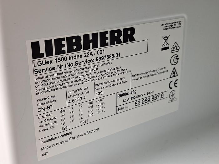 Used Liebherr LGUex 1500 MediLine