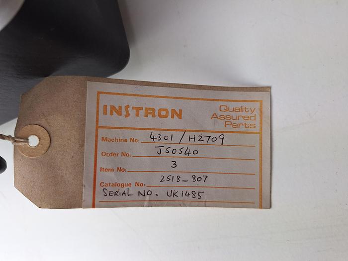 Used Instron 2518-807 Tension/Compression Static Load Cell