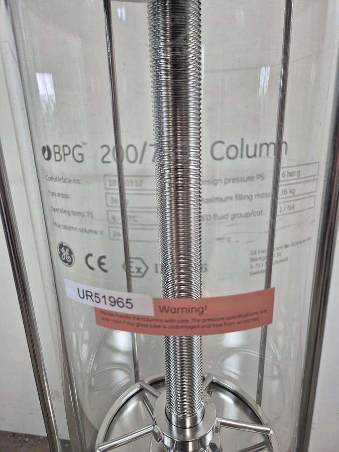 Used GE Healthcare BPG 200/270 Axichrom Column
