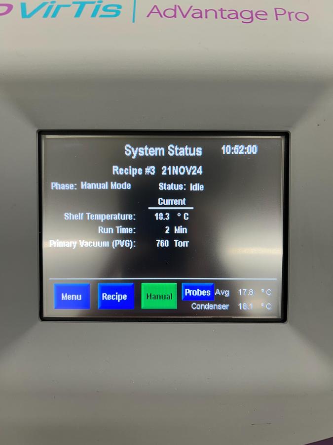 Used SP Virtis Advantage Pro Freeze Dryer