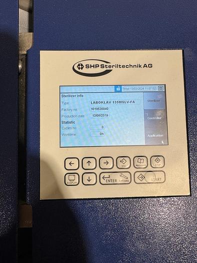 Used Laboklav 135MSLV Touch Autoclave Refurbished