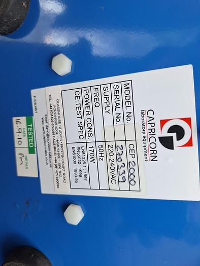 Used Capricorn CEP2000 Centrifuge