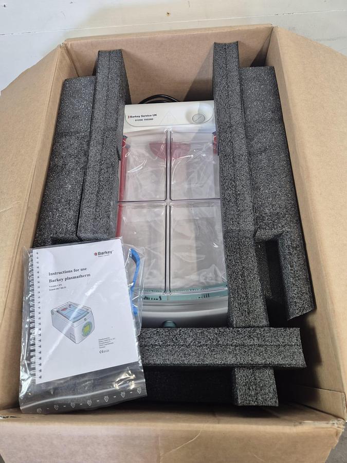 Used Berkey Plasmatherm Laboratory plasma thawer