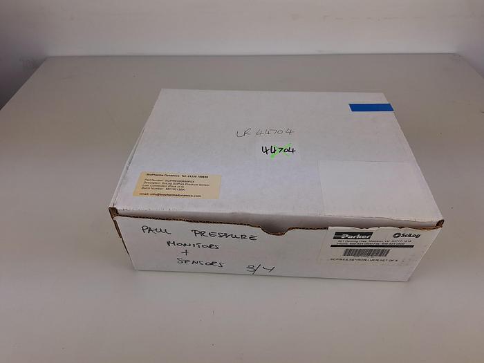 Used Parker SciLog SciPres Pressure Monitor with Pressure Sensors