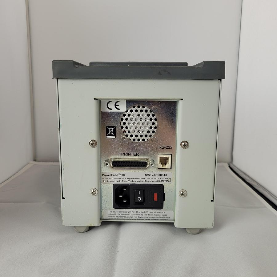Used Life Technologies Invitrogen Power Ease 500