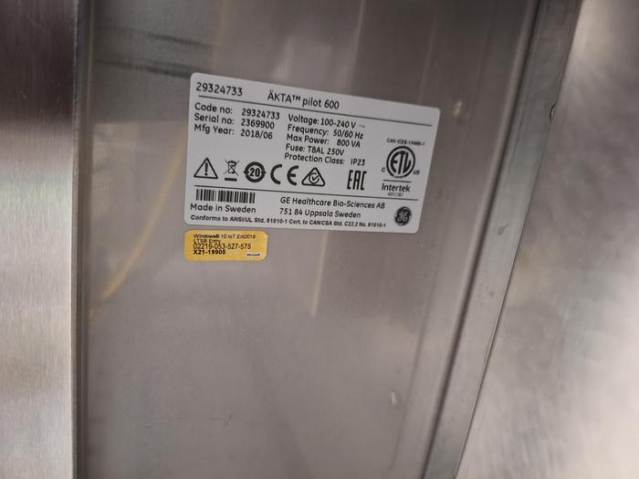 Used GE Healthcare Akta Pilot 600 Chromatography System