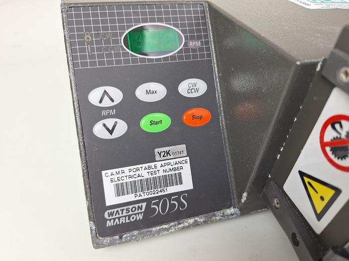Used Watson Marlow 505S Peristaltic Pump