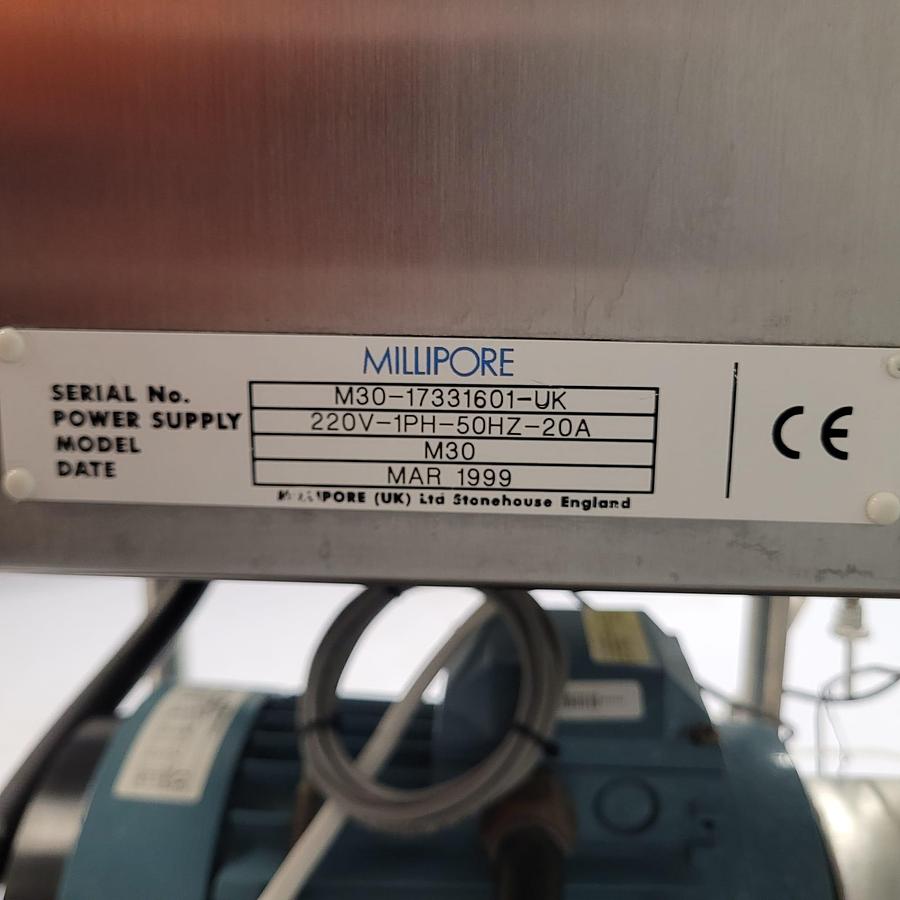 Used Millipore Pro Flux M30 Tangential Flow Filtration System