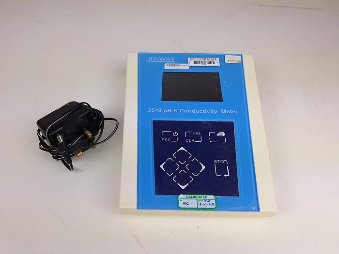 Used Jenway 3540 pH & Conductivity Meter