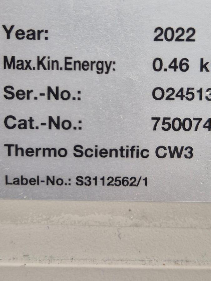 Used Thermo Scientific CW3 Cell Washer