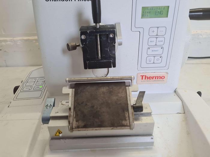 Used Thermo Electron Corporation Shandon Finesse E Microtome