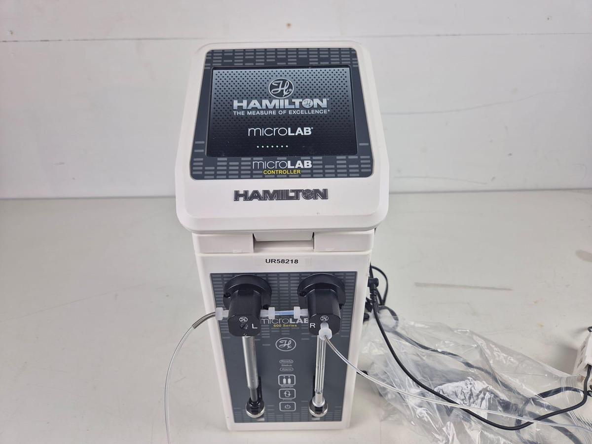 Used Hamilton Microlab 600 Series Dual Syringe Dispenser