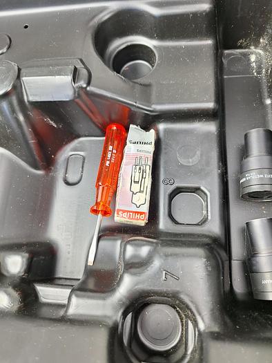 Used Leitz Laborlux K Microscope with carry case