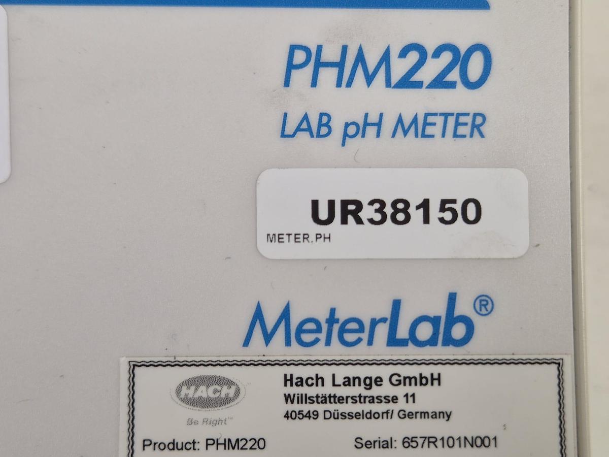 Used Radiometer Analytical MeterLab PHM220 Lab PH Meter