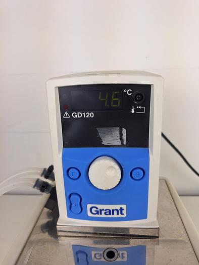 Used Grant GD120 Digital Stirred Water Bath and Circulator