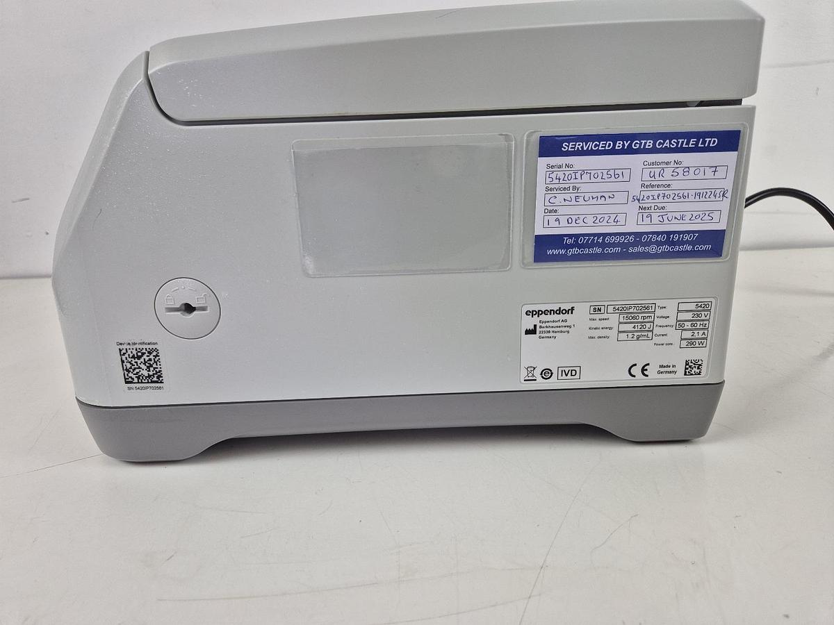 Used Eppendorf 5420 Centrifuge
