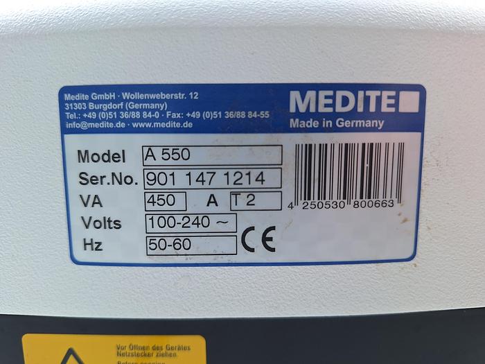Used Medite A550 Rotary Microtome