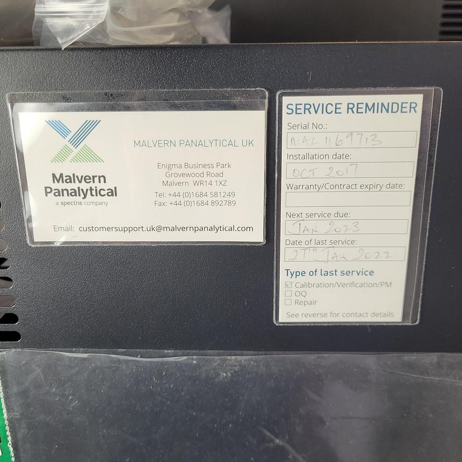 Used Malvern Omnisec CHR600 + CHR7100 Resolve & Reveal GPC/SEC System