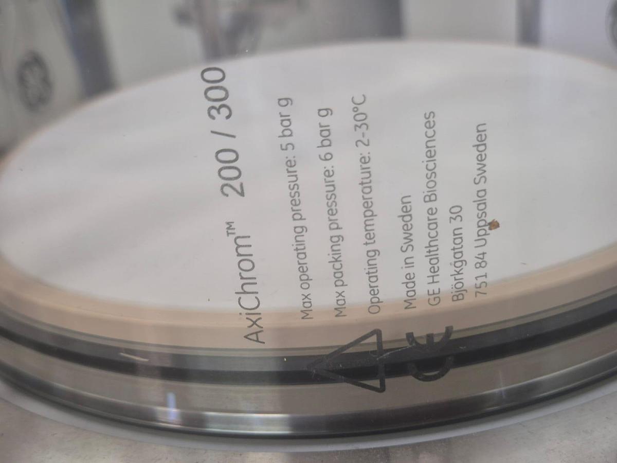 Used Axichrom 200/300 chromatography column
