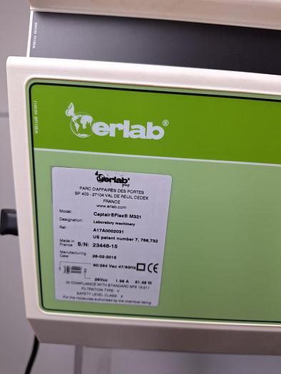 Used Erlab Captair Flex M321 Fume Cabinet