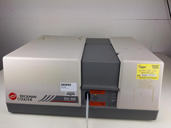 Used Beckman Coulter DU 800 UV-Vis spectrophotometer