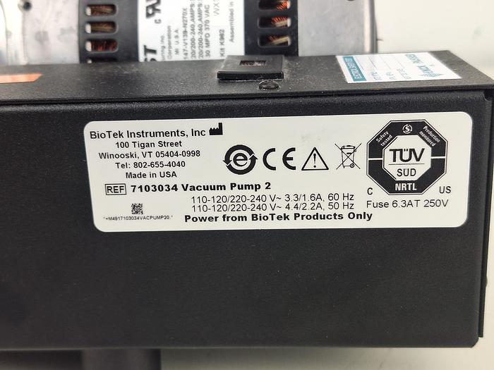 Used Biotek Instruments Vacuum pump 2