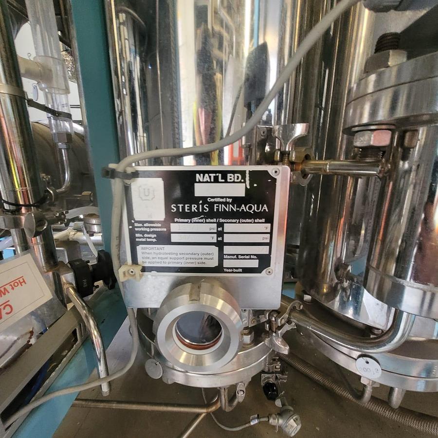 Used WFI generation and storage system