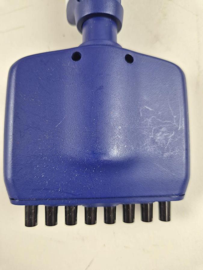 Used Rainin LTS E4XLS, 5-50µL Multichannel Pipette 8