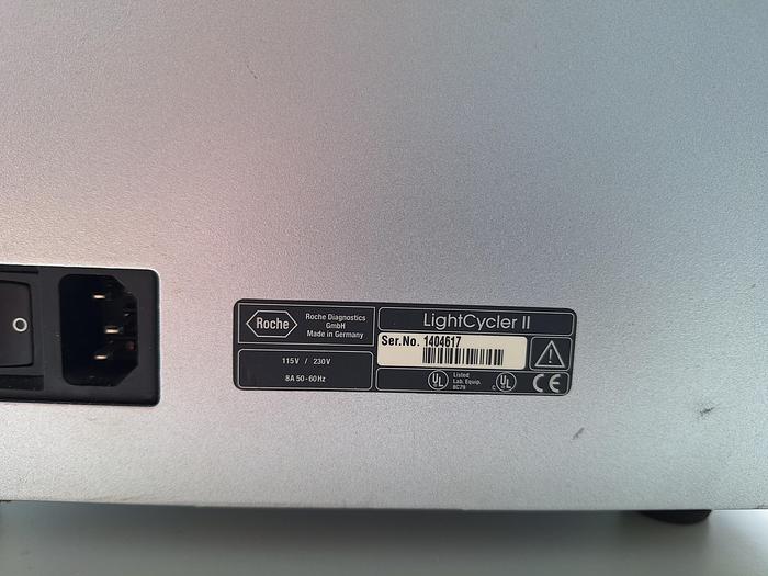 Used Roche LightCycler II Thermal Cycler
