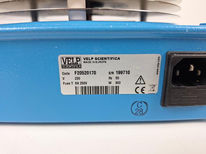 Used Velp Scientific T.ARE Heating Magnetic Stirrer