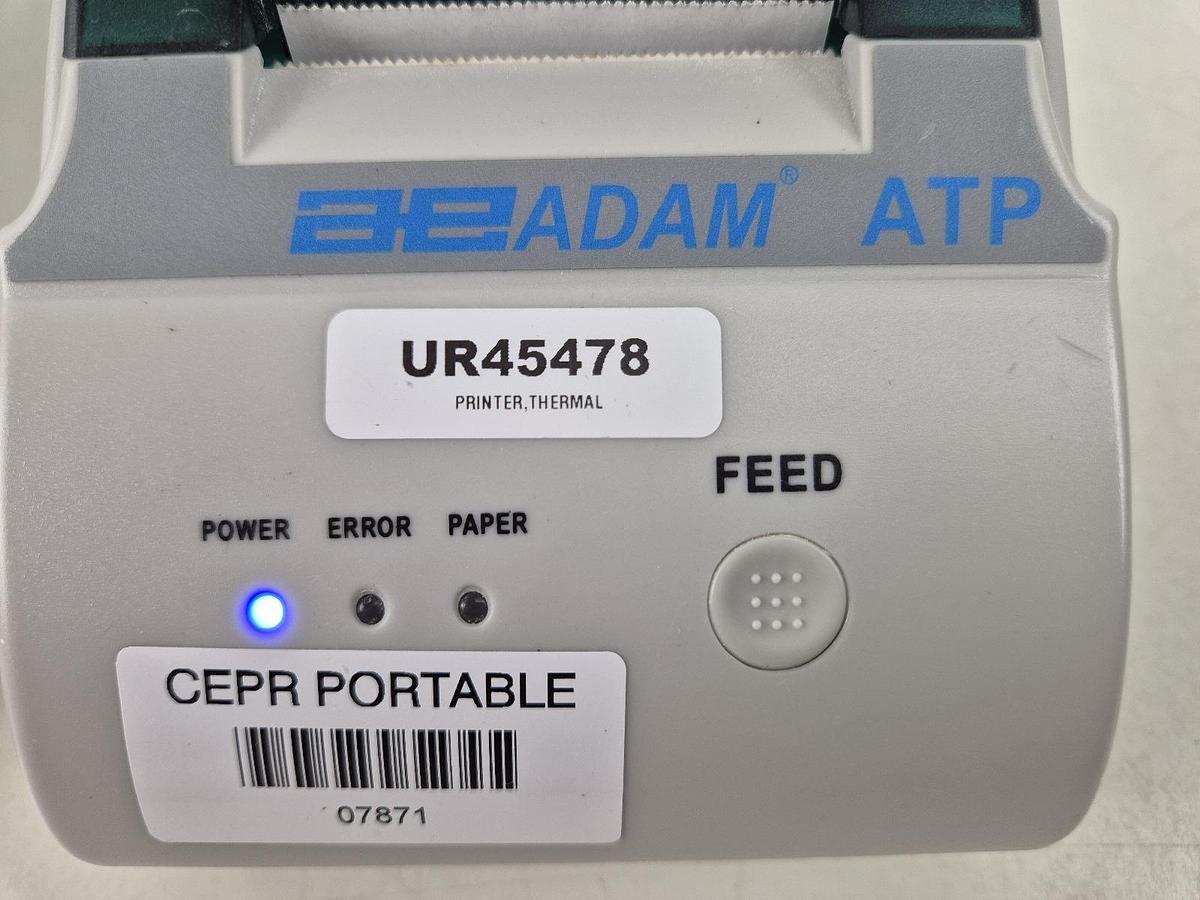 Used Adam Solent PW124 Analytical Balance + ATP Printer