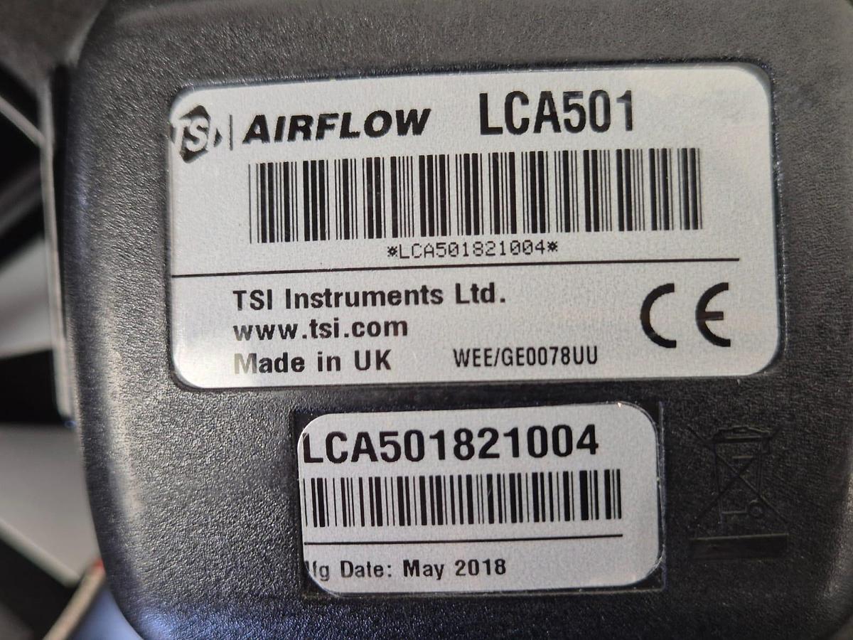 Used TSI Airflow LCA501 Rotating Vane Anemometer in Case
