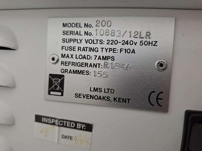 Used LMS 200 Cooled Incubator