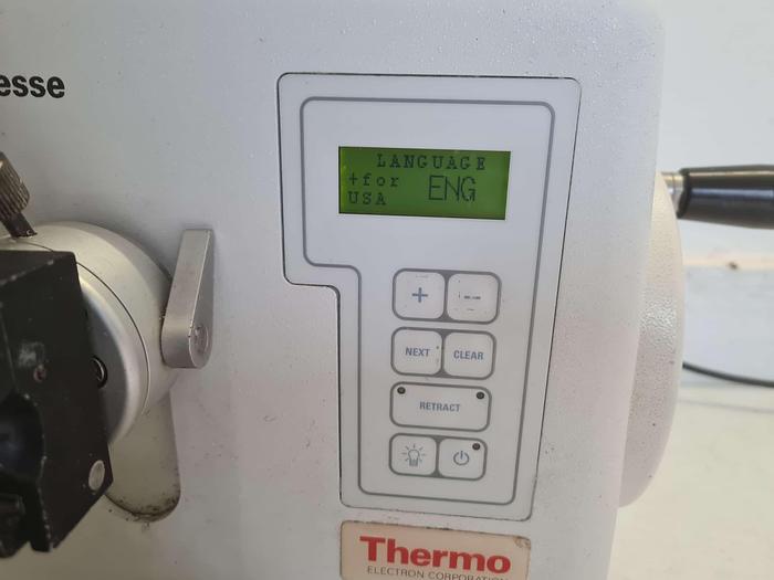 Used Thermo Electron Corporation Shandon Finesse E Microtome