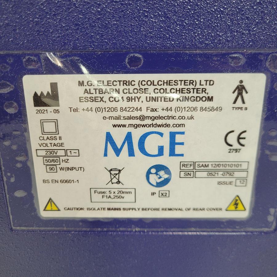 Used M.G. Electric SAM 12 Medical Suction