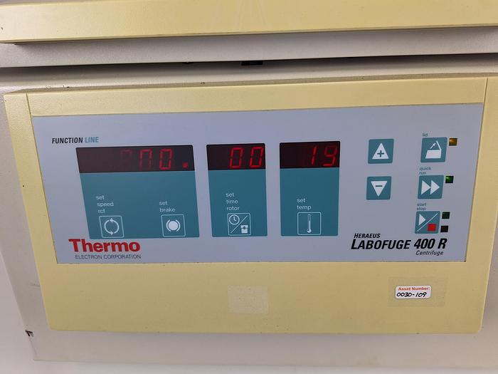 Used Thermo Fisher Scientific Labofuge 400R refrigerated Centrifuge