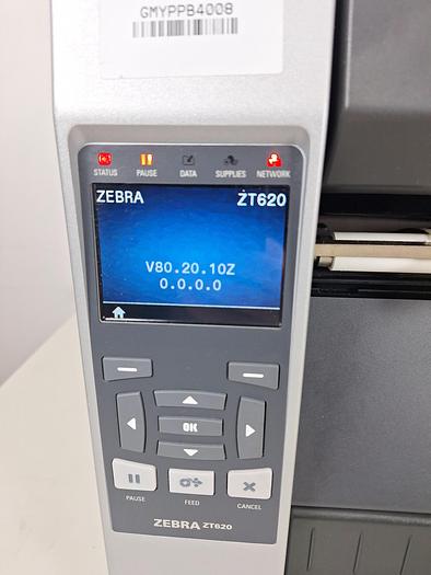 Used Zebra ZT620 Barcode Label Printer
