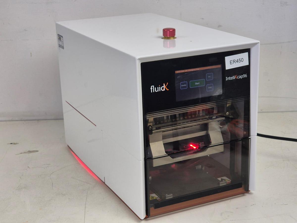 Used Azenta Life Sciences FluidX IntelliXcap 96 Decapper/Recapper