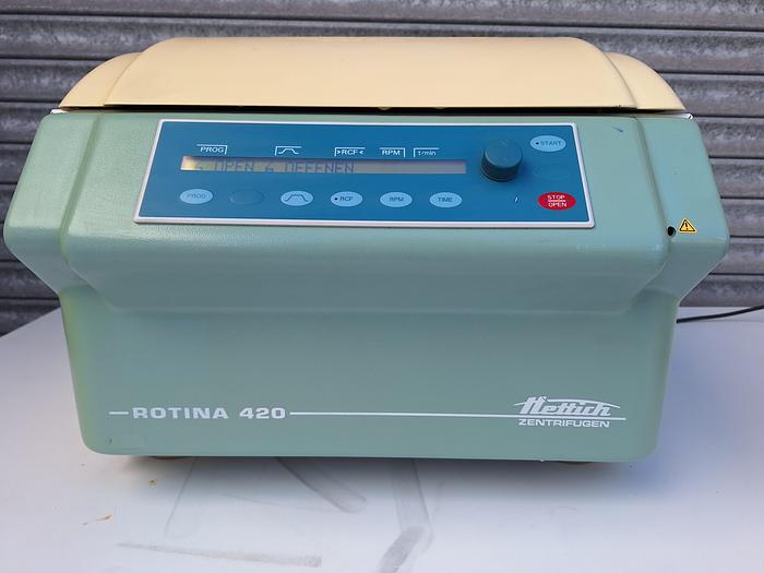 Used Hettich Rotina 420 Centrifuge