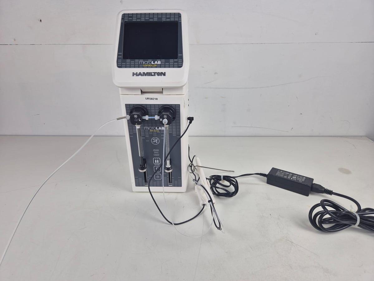 Used Hamilton Microlab 600 Series Dual Syringe Dispenser