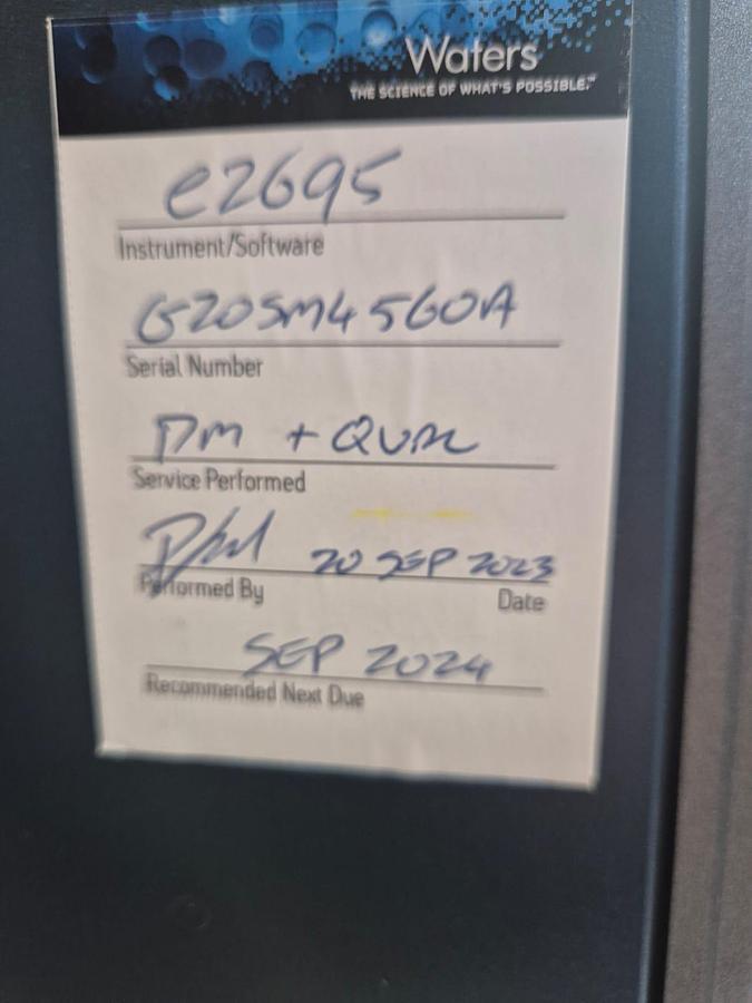 Used Waters 2489 Alliance HPLC System