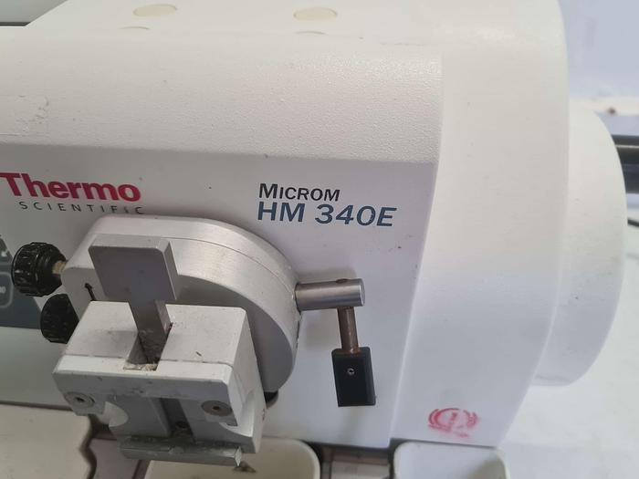 Used Thermo Scientific HM 340E Microtome