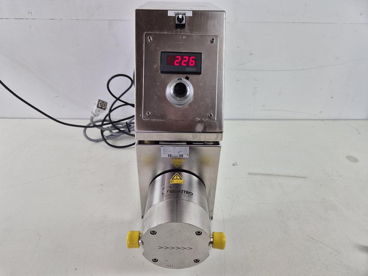 Used Quattro Fluid SystemFlow 1000S quaternary diaphragm positive‑displacement pump
